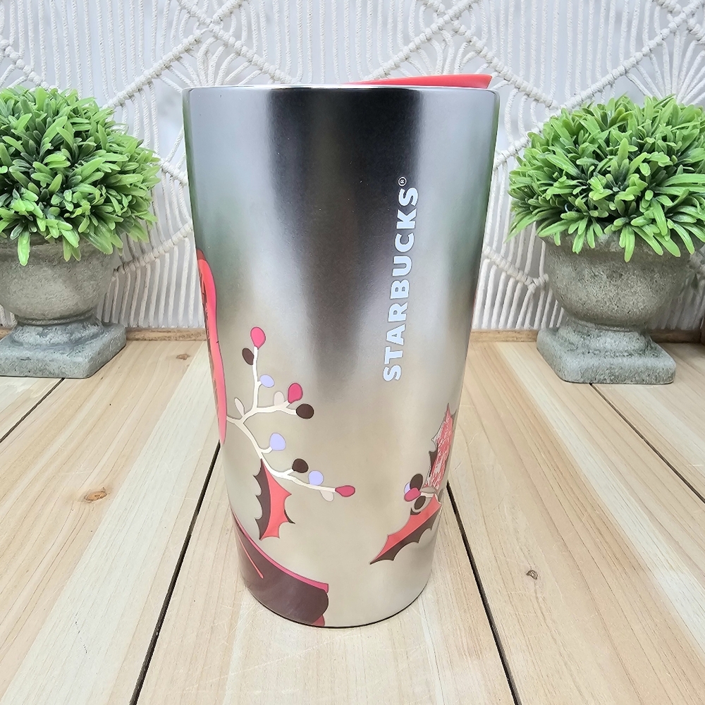 Starbucks Holiday 2023 Metallic Tumbler